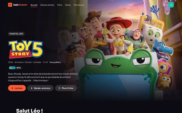 Profil enfant de Léo avec ses recommandations.